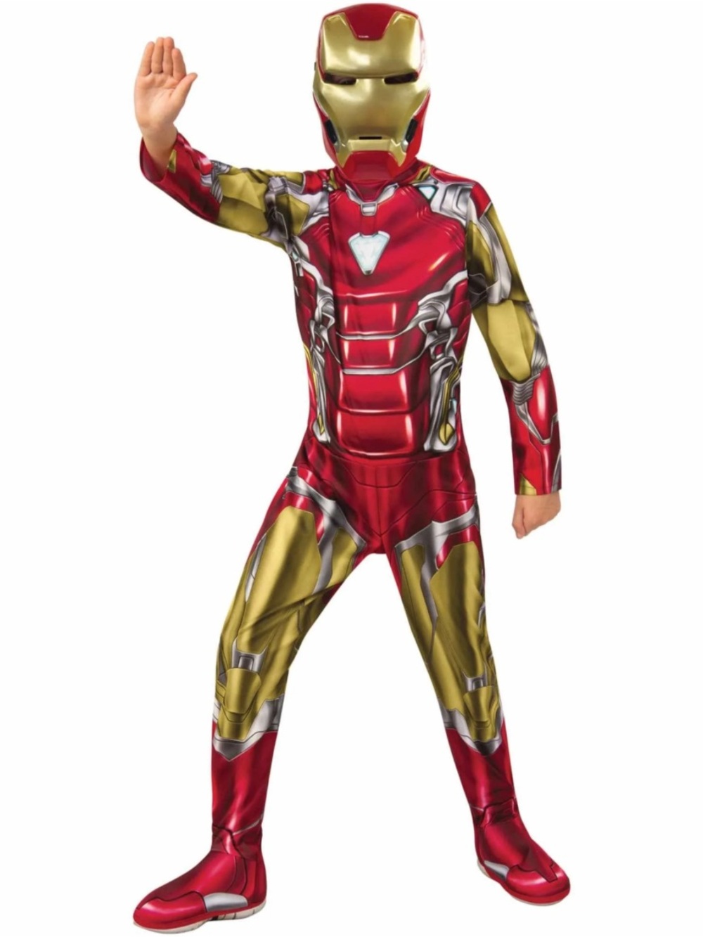 Iron Man Child Costume with mask Avengers Endgame Marvel Halloween kids size M